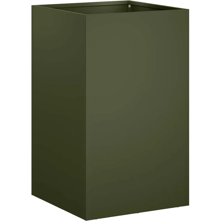 vidaXL Garten-Pflanzgefäß 2 stk. Olivgrün 30 x 30 x 50 cm 8005351 – Bild 3