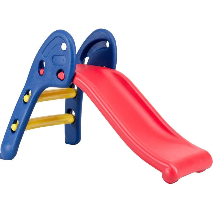 BabyGO 'Slide' Rutsche, ca. 114 x 56 x 70 cm (LxBxH), ab 2 Jahren, bis 30 kg belastbar, blau/rot