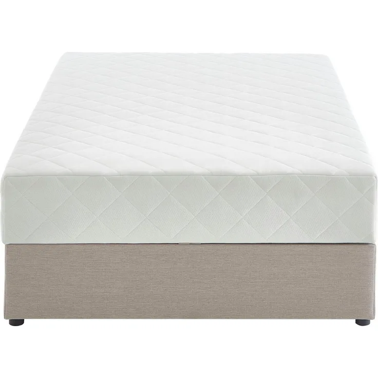 ATLANTIC home collection Boxbett BELINA, mit Taschenfederkernmatratze und geräumigem Bettkasten