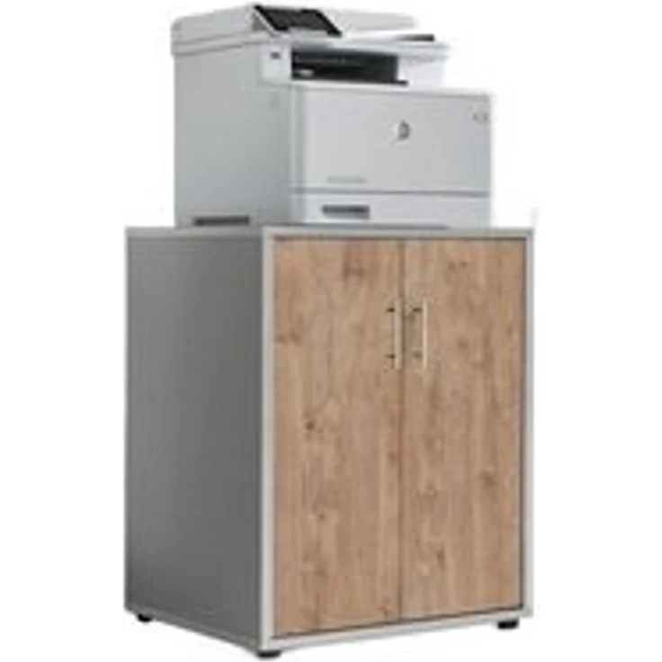 BMG Möbel Aktenschrank Druckerschrank Office Edition (große Oberplatte auch für Office Drucker geeignet) Höhe 74 cm, optimale Ergänzung zu Schreibtischen – Bild 5