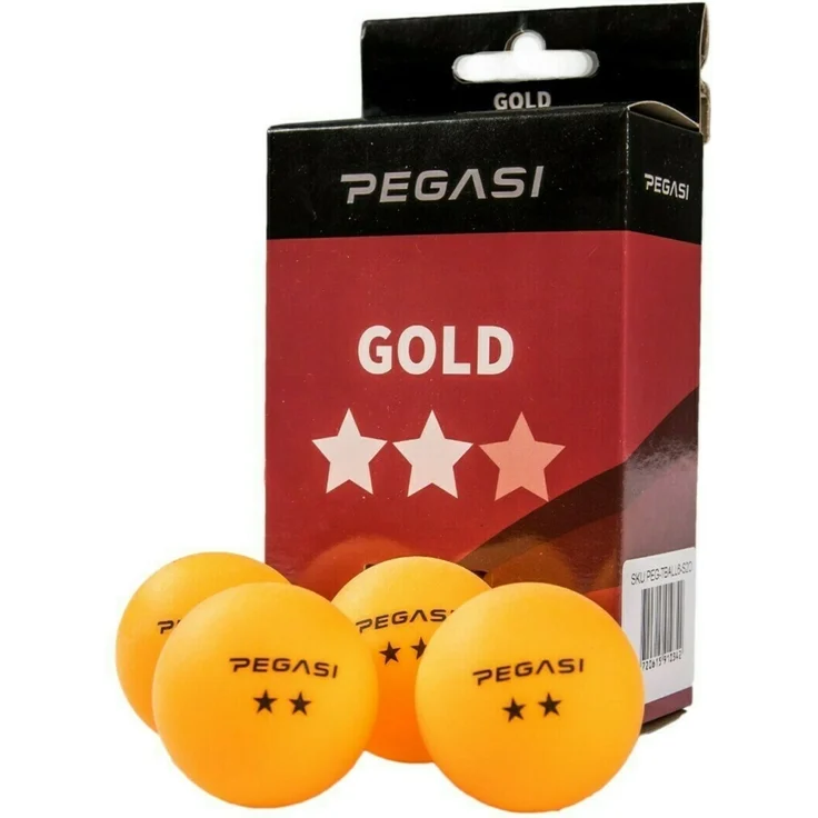 Pegasi 2-Sterne Tischtennisbälle 6 Stk. Orange