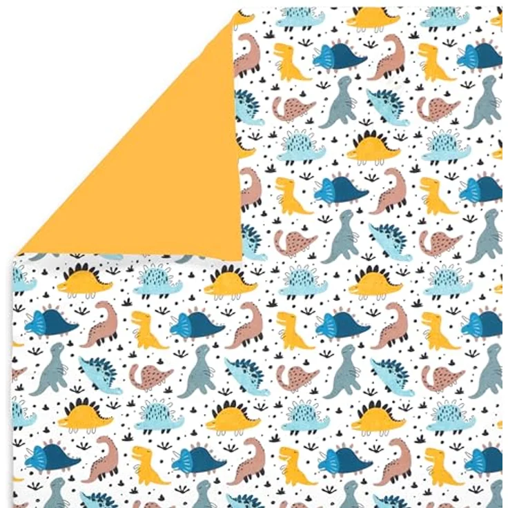 Amilian Babybettwäsche Kinderwagenset - 2tlg. Kinderbettwäsche - 80x80cm + 35x40cm, 100% Baumwolle, 2 teilig, Bettwäscheset für Kinderwagen, Wiege, Babybett - Baby Bettwäsche – Bild 3