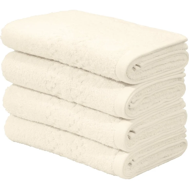 OTTO home Handtuch Regona, Handtücher 50x100cm, flauschig und weich, 500gr/m², Frottier (Set, 4-St), Premium Handtücher mit Bordüre, Set, 100% Baumwolle, 5 Jahre Garantie – Bild 1