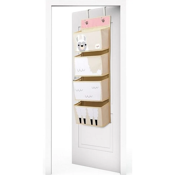 Aufbewahrung im Kinderzimmer, Wand - Utensilo, \"Lama\", 94x35,5 cm, von 3 sprouts – Bild 3