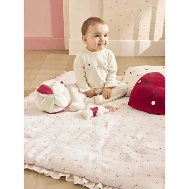 Babydecke Baby Spieldecke / Laufstalleinlage CHERRY, vertbaudet – Bild 5