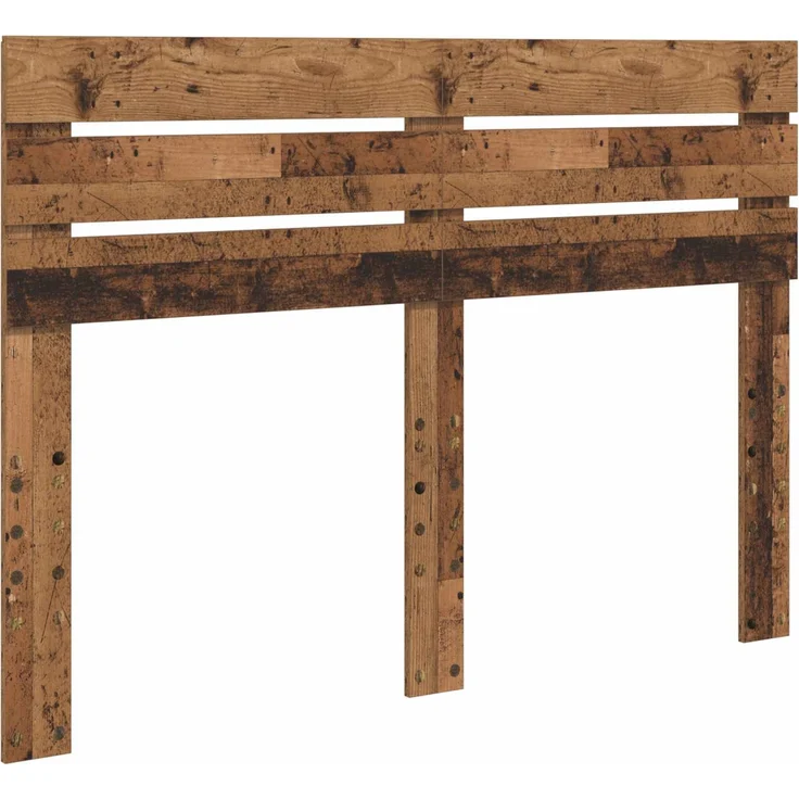 vidaXL Bettrahmen Altholz 150 x 200 cm Massives Kiefernholz 3411405 – Bild 5