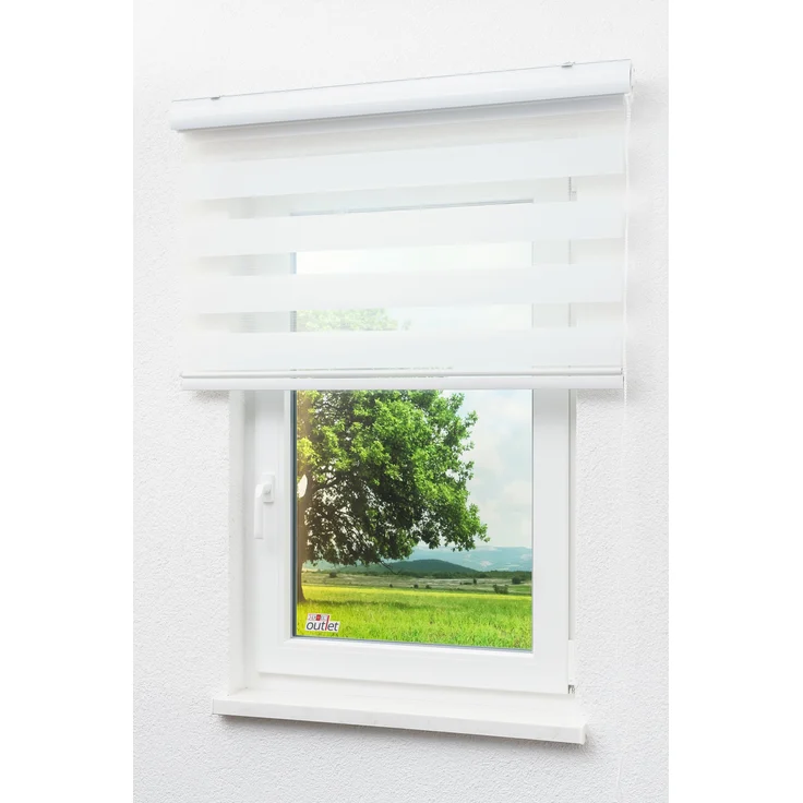 Rollo mit Blende, LYSEL®, blickdicht, HxB 130x40cm – Bild 7