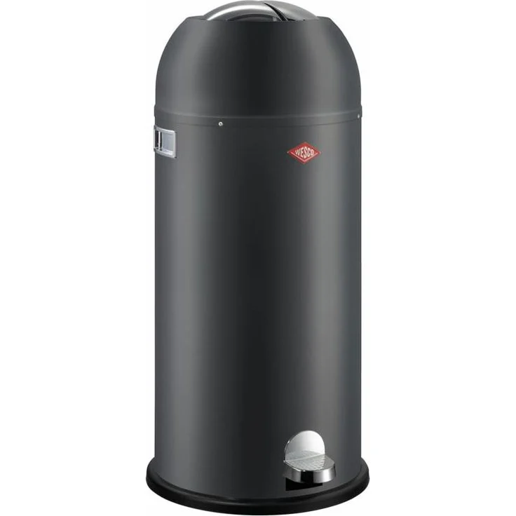 WESCO Tretabfalleimer 180731-73 KICKMASTER MAXI in Schwarz matt mit 40 Liter Volumen / Abfallsammler / Mülleimer – Bild 9