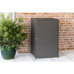 Mülltonnenabdeckung 240 Liter, grau