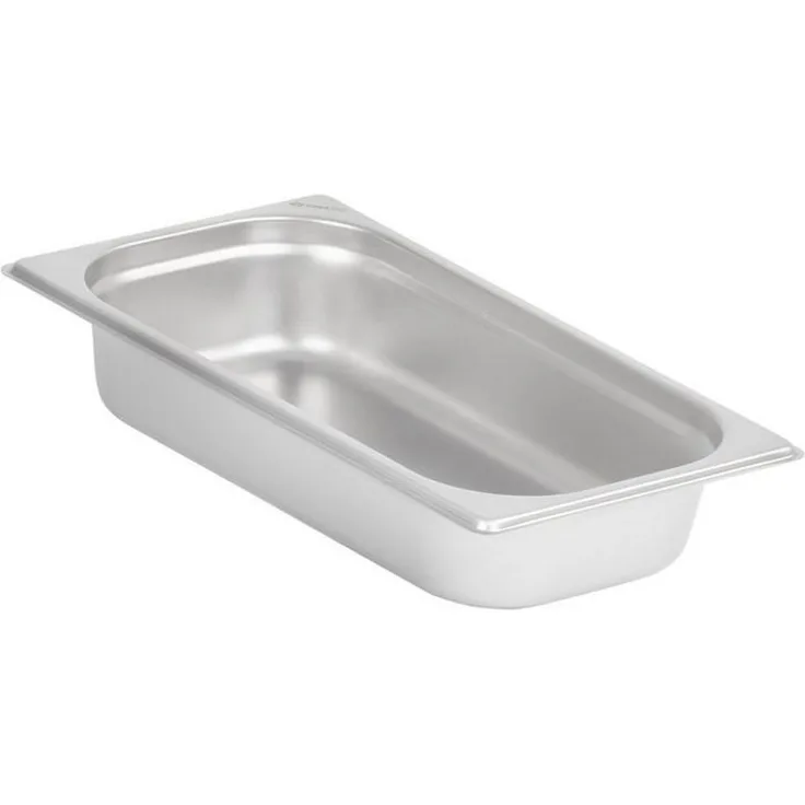 Mahlzeit Thermobehälter GN Behälter 1/3, Höhe 65 mm, Edelstahl Gastronomiebehälter, Edelstahl, für Chafing Dishes