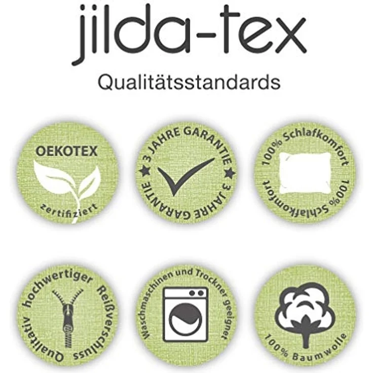 jilda-tex Bettwäsche, 2 teilig, im Einhorn-Design – Bild 7