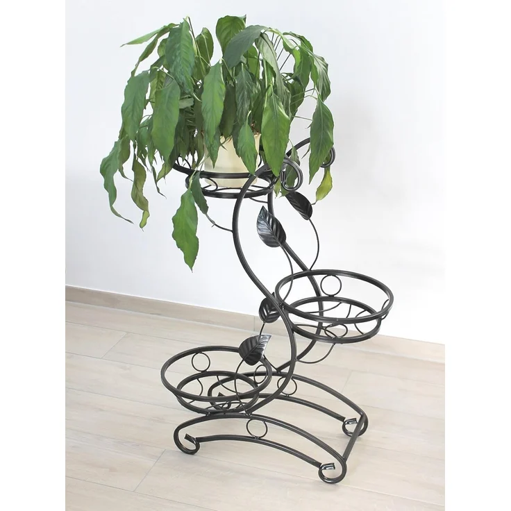 Blumentreppe KW019 Blumenständer Blumensäule 87 cm Pflanzsäule Pflanzenständer – Bild 6