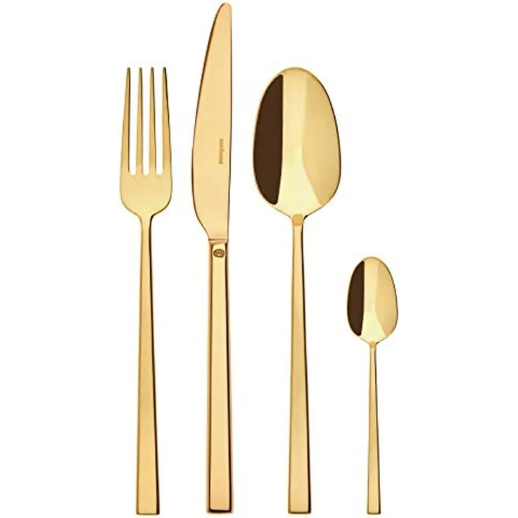 Sambonet Besteck Set 24-tlg. Rock Edelstahl gold