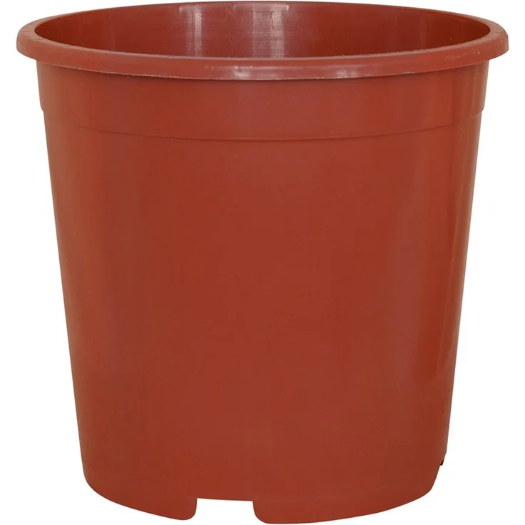 Geli Pflanzkübel GELI Containertopf Terracotta – Ø13cm Kunststoff Pflanztopf 1L – Bild 3