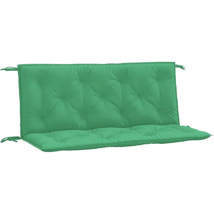 vidaXL Gartenbank-Auflagen 2 Stk. Grün 120x50x7 cm Oxford-Gewebe 361683 – Bild 1