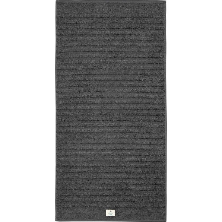 Bio Baumwolle Handtücher - alle Größen & Trendfarben Handtuch wecycled, 50x100 cm, anthrazit