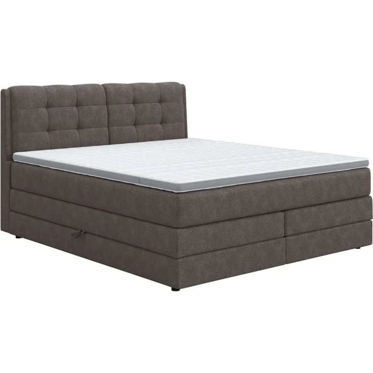 COTTA Boxspringbett Fort II, in verschiedenen Breiten erhältlich - auch als Familienbett!, inkl. Bettkasten und Topper – Bild 1