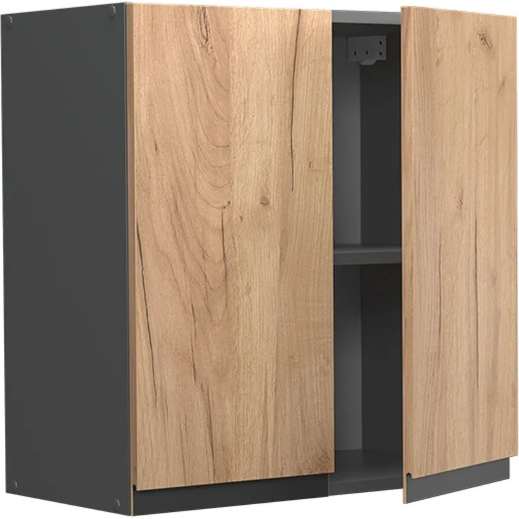 Hängeschrank R-Line Goldkraft Eiche 60 cm J-Shape Vicco – Bild 4