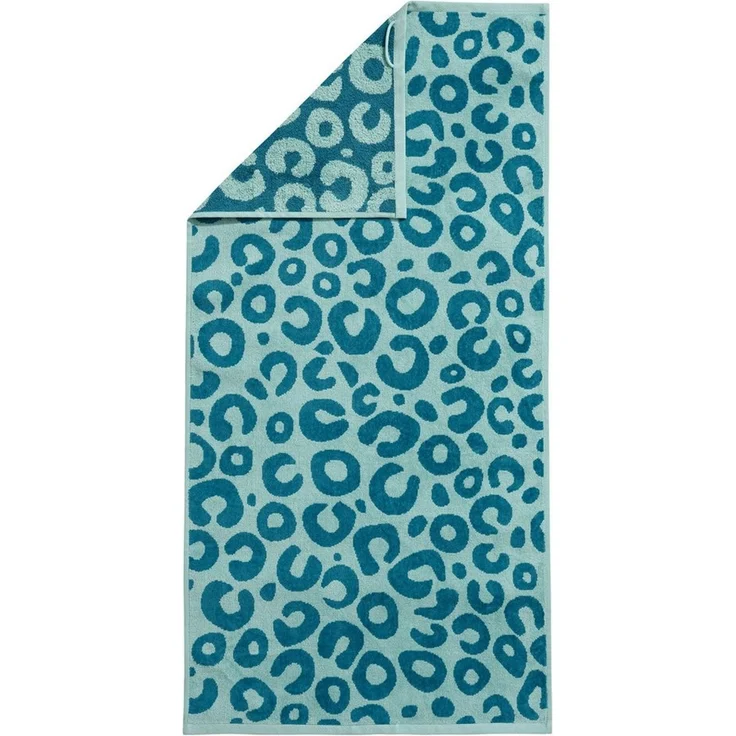 OTTO home Handtuch Set Anna Leopardenmuster, 4-tlg Handtuch-Set, 50x100cm, 100% Baumwolle, Frottiervelours (Set, 4-St), Handtücher, weich, saugstark, modern, Leo, Animal Print – Bild 4