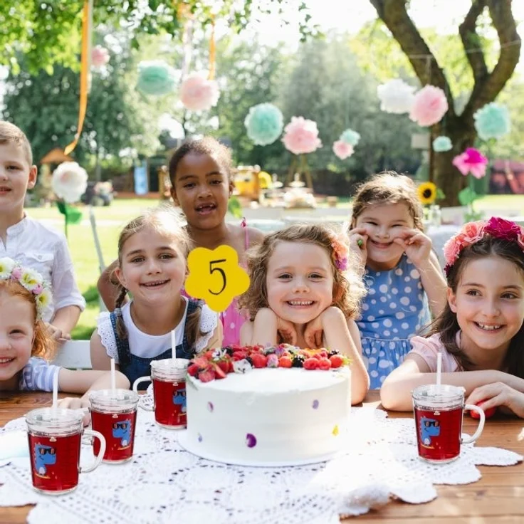 2er Set Kindergläser mit Dinomotiv – Bild 3