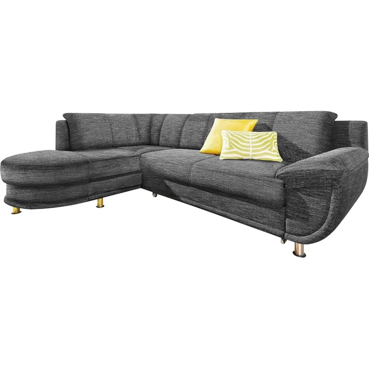 TRENDMANUFAKTUR Ecksofa Rondo, zeitlos und elegant, bequem, L-Form, wahlweise mit Federkern, wahlweise mit Bettfunktion – Bild 2