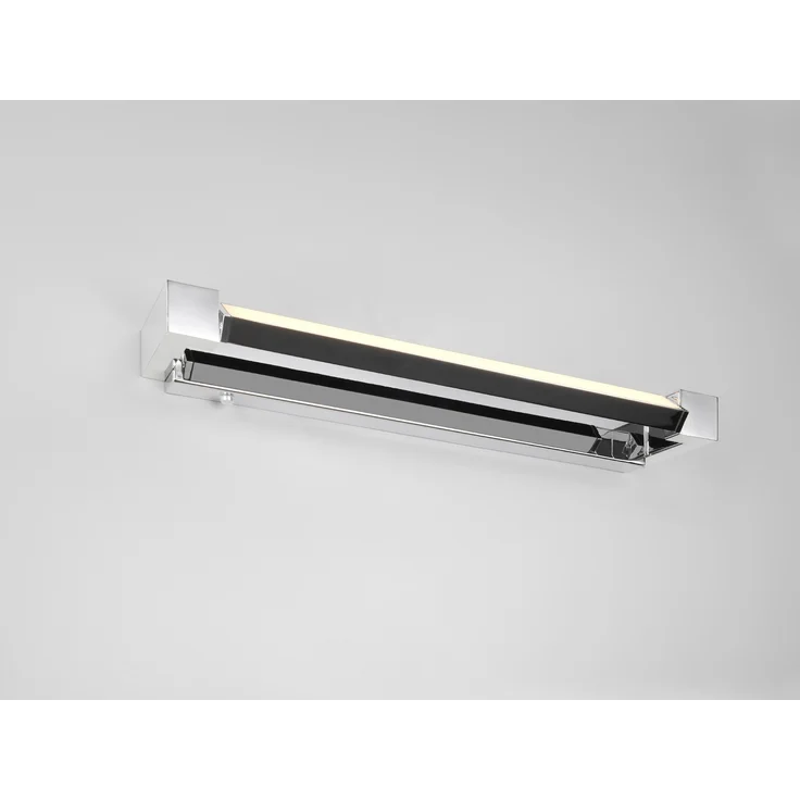 2er SET dimmbare LED Bad Spiegelleuchten schwenkbar, Chrom Breite 50cm – Bild 9