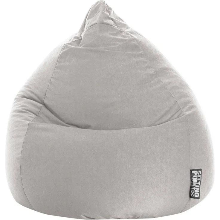 Magma Heimtex Sitzsack EASY , XL, Grau – Bild 1
