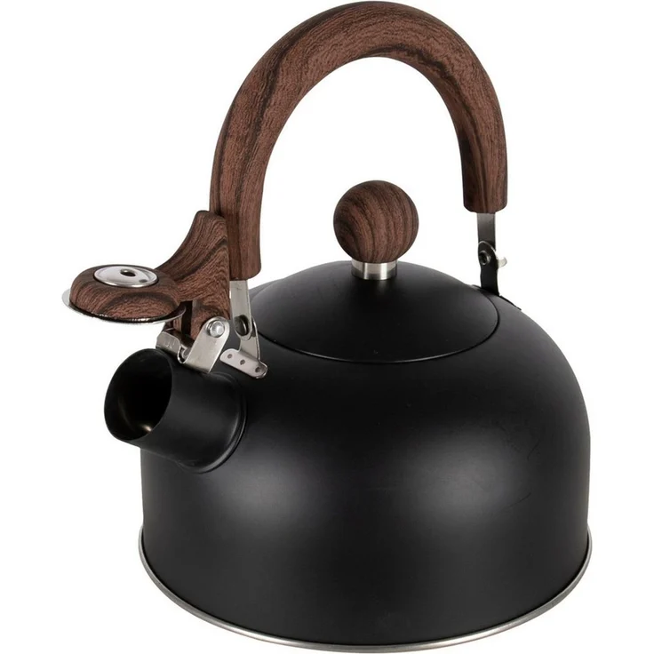 Bo-Camp Teekanne Camping Wasserkocher Pettygrove 1, Flötenkessel Teekessel Edelstahl 1,2L – Bild 5