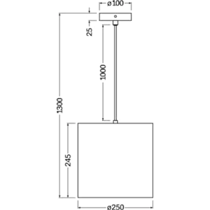 LEDVANCE Hängeleuchte Cylinder, 1-flammig, braun aus Wellpappe mit E27-Fassung – Bild 7