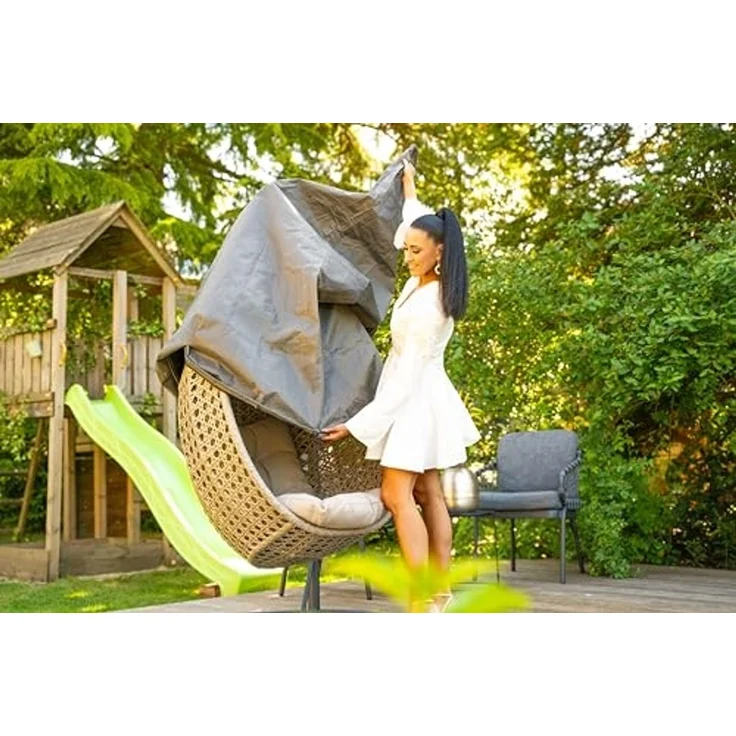 Gardissimo 349863 Schutzhülle für Hängesessel Gartenmöbel Hängekorb Abdeckung – Bild 1