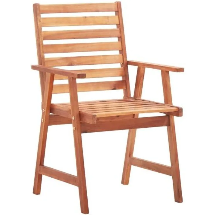 vidaXL Garten-Essstühle 8 Stk. mit Kissen Massivholz Akazie 3078379