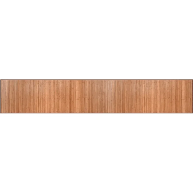 vidaXL Teppich Rechteckig Natur 60x400 cm Bambus 376847 – Bild 2