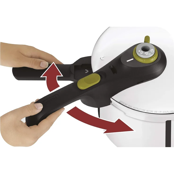 Tefal 'Secure 5 neo' Schnellkochtopf Induktion, Edelstahl, 6L, absperrbar – Bild 4