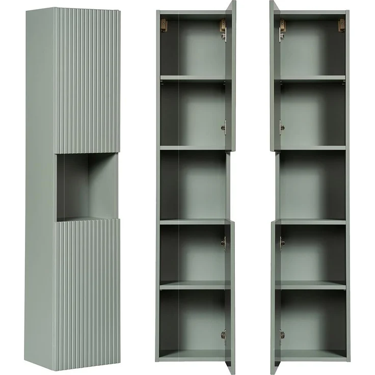 Hochschrank, grün, NEWPORT-56-GREEN – Bild 1