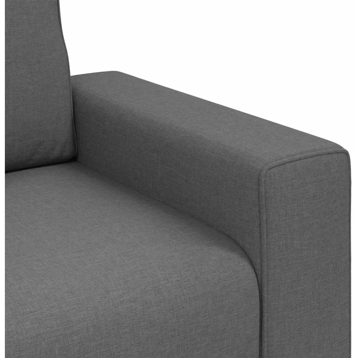 vidaXL Sofa-Sessel Dunkelgrau 100 cm Stoff 4105208 – Bild 6