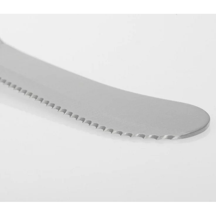 Frühstücksmesser mit Wellenschliff Edelstahl – Bild 4