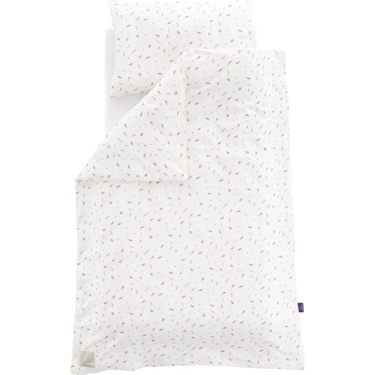 Träumeland Bettwäsche Jersey Naturlieb rosa 100/135 + 40/60 cm