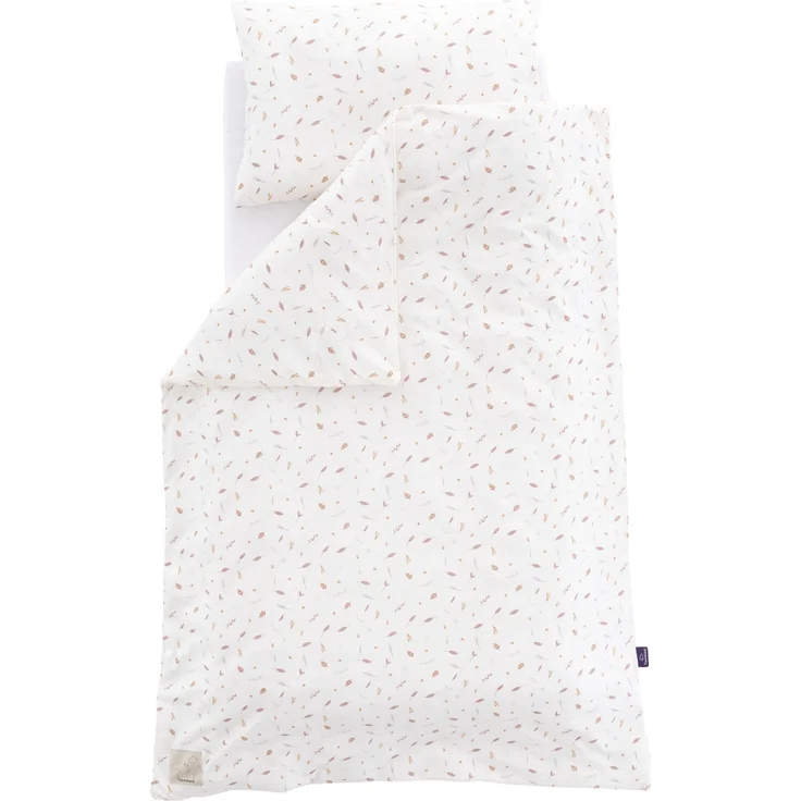 Träumeland Bettwäsche Jersey Naturlieb rosa 100/135 + 40/60 cm