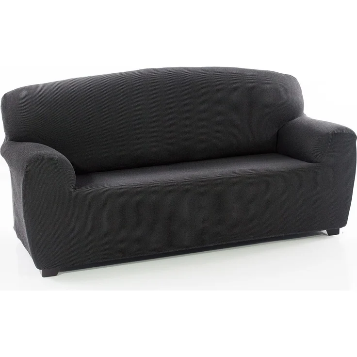 ECOMMERC3 Sofaüberwurf für 3-Sitzer, 180-220 cm, Sofa-Effekt, Grau, einfache Installation