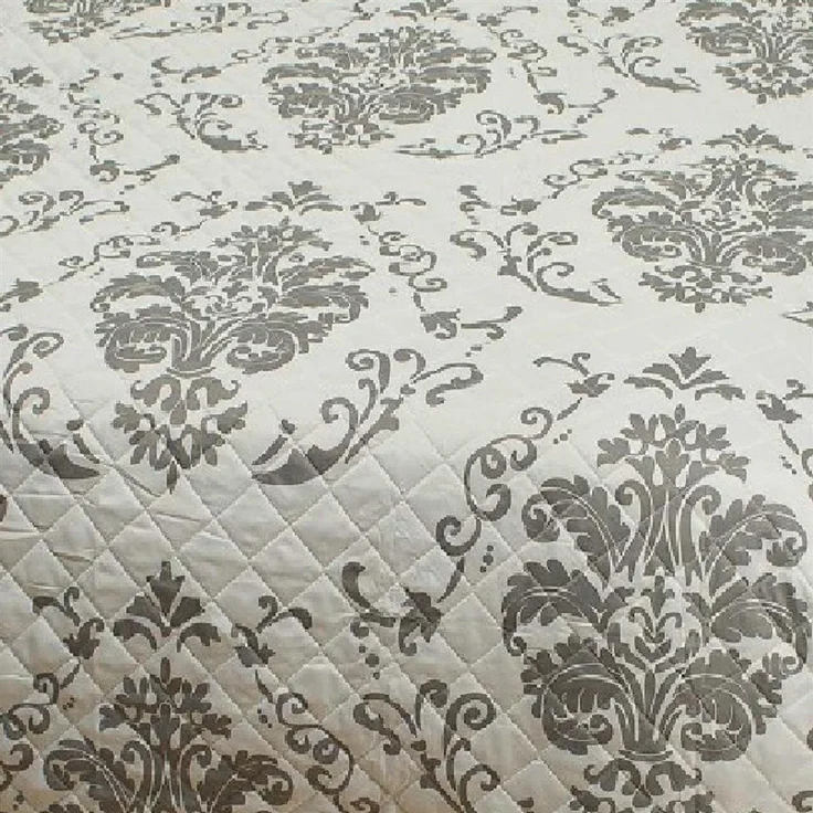 Tages-Decke XXL (220x240 cm) mit wattierter Zwischenlage, in verschiedenen gesteppten Patchwork Designs, Überwurf Steppbett (Floria) – Bild 3