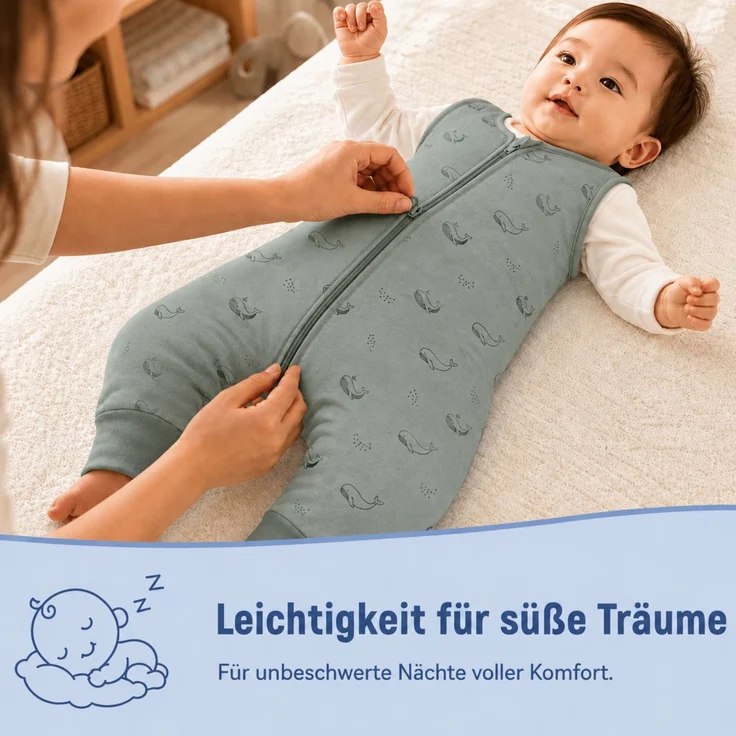 Fillikid Sommerschlafsack mit Beinen Exklusiv – Bild 10