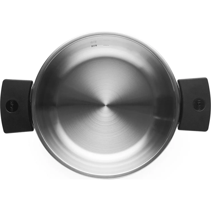 WOLL Schnellkochtopf Pressure Pro Einhand‑Sicherheitsdeckel, 4L Edelstahl, alle Herdarten, Induktion, Backofenfest, Spülmaschinengeeignet, 22 x 12 x 22 cm – Bild 5