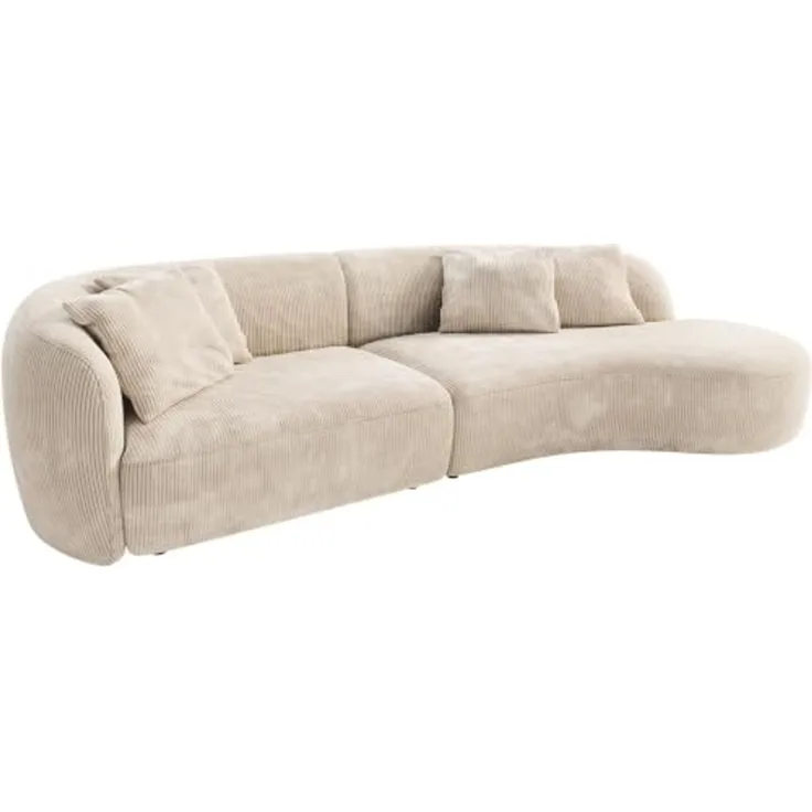 Sofa Mairi 330x160 cm Cord Beige