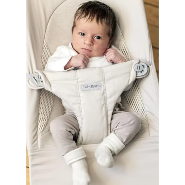BabyBjörn Balance Soft Jersey Wippe - Gewebt - Hel – Bild 5
