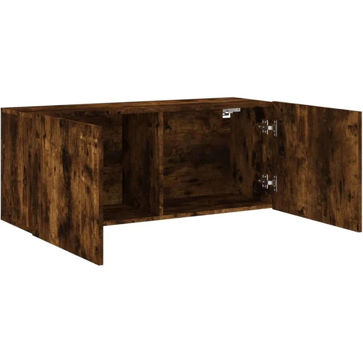 TV-Wandschrank, Fernsehschrank Räuchereiche 100 x 30 x 41 cm – Bild 5