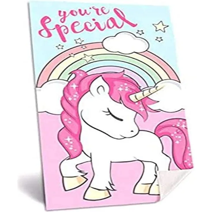 strandtuch Einhorn 70x140 cm Polyester