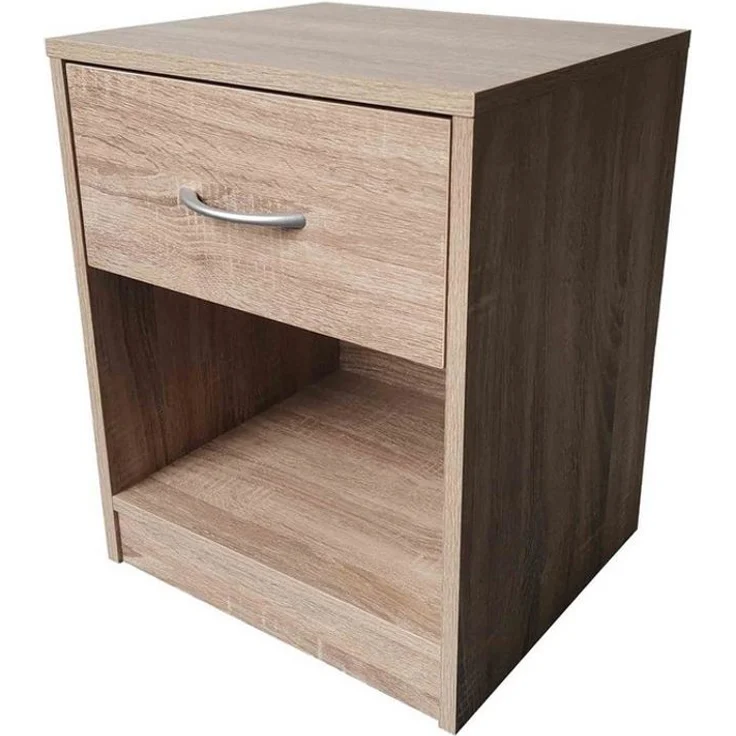 HTI-Line Nachtkommode Nachtschrank Nina mit Schublade (Stück, 1 St, 1 Nachtschrank), Nachttisch Nachtkommode Nachtkonsole – Bild 4