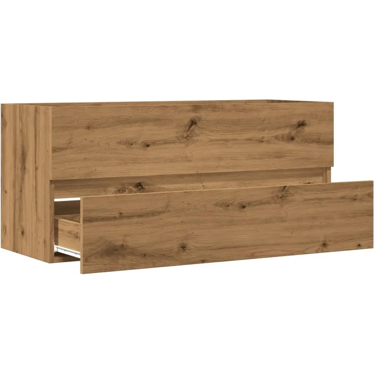 vidaXL Waschbeckenschrank Artisan-Eiche 100x38,5x45 cm Holzwerkstoff 856253 – Bild 6