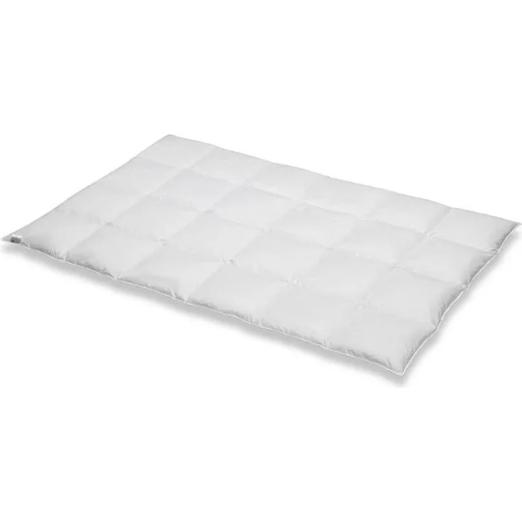 BettwarenShop Daunendecke Comfort warm, Füllung: 60% Daunen, 40% Federn|240x220 cm