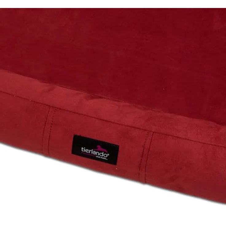 PLUTO SOFT Orthopädisches Hundebett - 04 Dunkelrot, 160x110cm – Bild 6